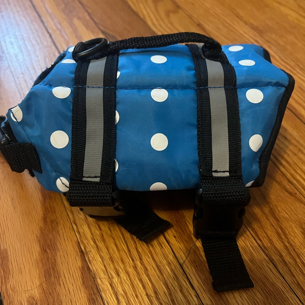 X-Small Paws Aboard Dog Life Jacket